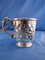 8. Sterling Child's Cup, Davis & Galt